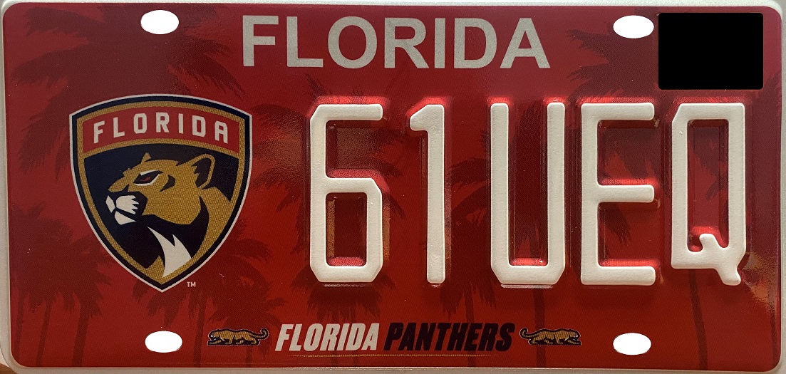 The Exciting Redesign of the Florida Panthers Specialty License Plate